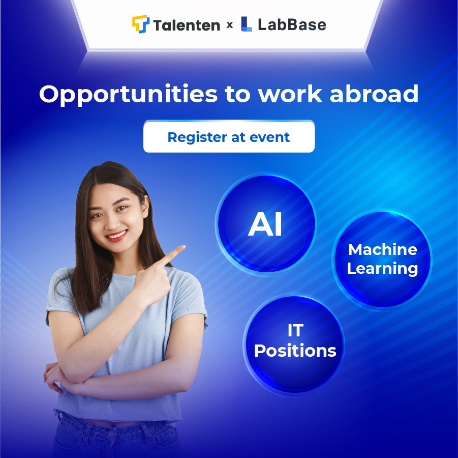 Talenten is partnering with LabBase to bring opportunities to work abroad for AI and IT positions